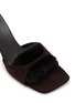 细节 - 点击放大 - THE ROW - Suzy 60 Mink Trim Suede Mules
