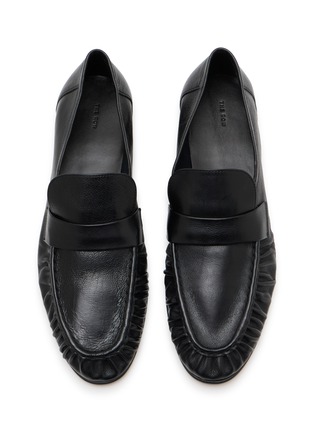 模特儿示范图 - 点击放大 - THE ROW - Soft Leather Loafer