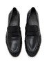 模特儿示范图 - 点击放大 - THE ROW - Soft Leather Loafer
