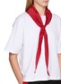  - EQUIL - Scarf Accent Cotton Knit T-Shirt