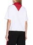 背面 - 点击放大 - EQUIL - Scarf Accent Cotton Knit T-Shirt