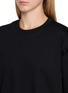 细节 - 点击放大 - EQUIL - Scarf Accent Cotton Knit T-Shirt