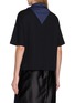 背面 - 点击放大 - EQUIL - Scarf Accent Cotton Knit T-Shirt