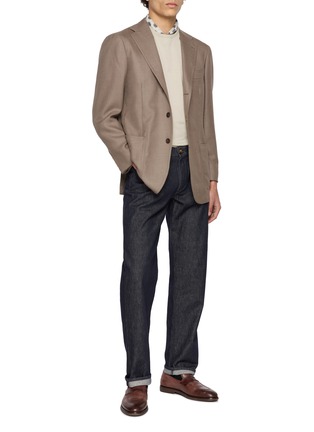 模特儿示范图 - 点击放大 - RING JACKET - Balloon Wool Blazer Jacket