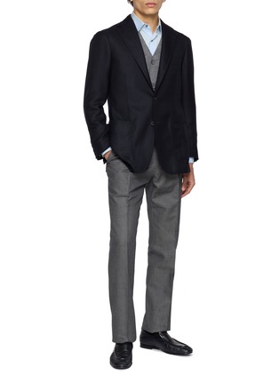模特儿示范图 - 点击放大 - RING JACKET - Balloon Wool Blazer Jacket