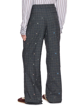 背面 - 点击放大 - DRIES VAN NOTEN - Embroidered Wide-Leg Trousers
