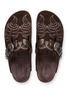 细节 - 点击放大 - BIRKENSTOCK 1774 - X ETRO BOSTON 刺绣饰拖鞋