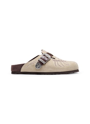 首图 - 点击放大 - BIRKENSTOCK 1774 - X ETRO BOSTON 刺绣饰拖鞋