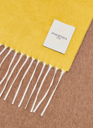 细节 - 点击放大 - PIACENZA 1733 - Sciarpa Silk Cashmere Bicolor Scarf