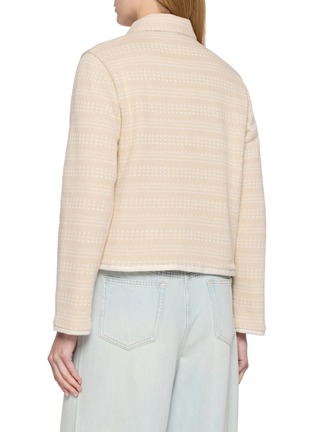 背面 - 点击放大 - YOUNG N SANG - Pink Knit Short Jacket