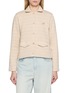 首图 - 点击放大 - YOUNG N SANG - Pink Knit Short Jacket