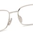 细节 - 点击放大 - PRADA - Metal Square Optical Glasses
