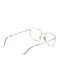 模特儿示范图 - 点击放大 - PRADA - Metal Square Optical Glasses