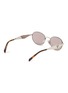 模特儿示范图 - 点击放大 - PRADA - Metal Round Sunglasses