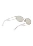 模特儿示范图 - 点击放大 - PRADA - Metal Oval Sunglasses