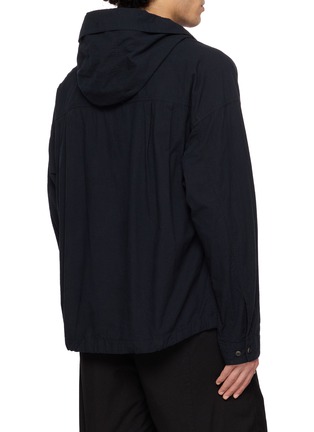 背面 - 点击放大 - THE VIRIDI-ANNE - Hooded Button Up Shirt