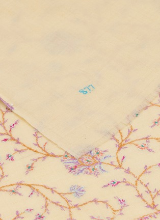 细节 - 点击放大 - LANE’S - Embroidered Pashmina Shawl