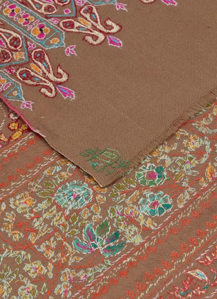 细节 - 点击放大 - LANE’S - Jama Embroidered Pashmina Shawl