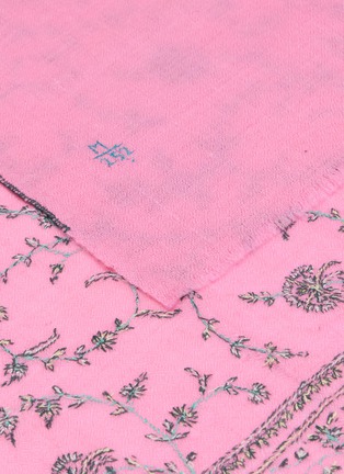细节 - 点击放大 - LANE’S - Jama Embroidered Pashmina Shawl