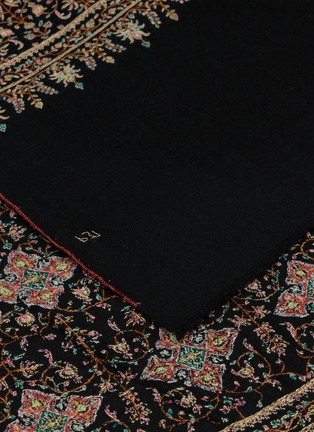 细节 - 点击放大 - LANE’S - Jama Embroidered Pashmina Shawl