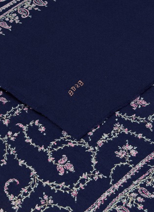 细节 - 点击放大 - LANE’S - Jama Embroidered Pashmina Shawl