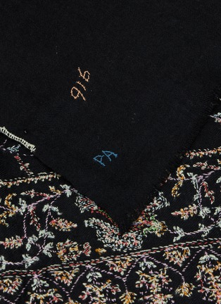 细节 - 点击放大 - LANE’S - Jama Embroidered Pashmina Shawl