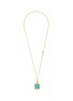 细节 - 点击放大 - ROBERTO COIN - Venetian Medallions 18K Gold Diamond Turquoise Ruby Necklace