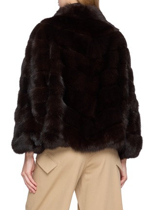背面 - 点击放大 - CHEVITE - Sable Fur Jacket