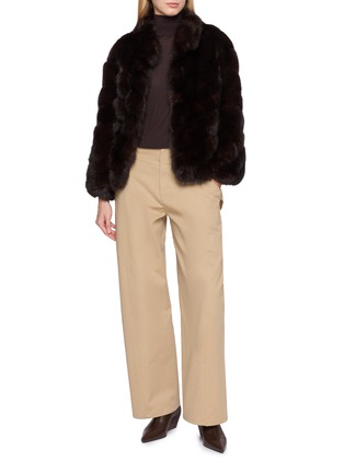 模特儿示范图 - 点击放大 - CHEVITE - Sable Fur Jacket