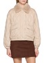 首图 - 点击放大 - CHEVITE - Quilted Mink Fur Collar Jacket