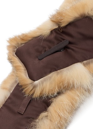 细节 - 点击放大 - CHEVITE - US Lynx Fur Clip Muffler