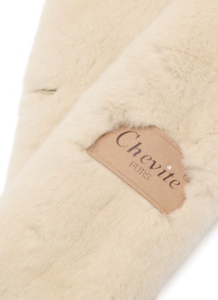 细节 - 点击放大 - CHEVITE - Mink Double-Sided Fur Muffler