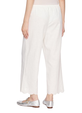 背面 - 点击放大 - POSSE - Odette Scalloped Hem Pants