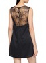 背面 - 点击放大 - POSSE - Blake Lace Panel Mini Dress