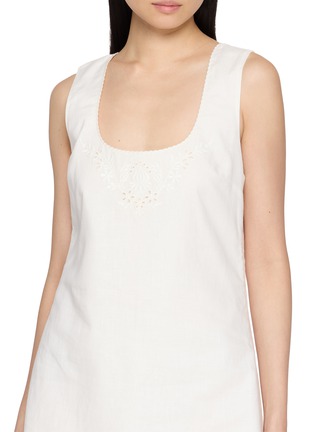  - POSSE - Odette Broderie Anglaise Mini Dress