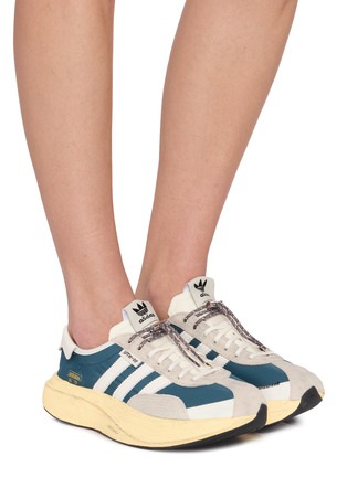 模特儿示范图 - 点击放大 - ADIDAS - x Song for the Mute SL 72 Pro Unisex Sneakers