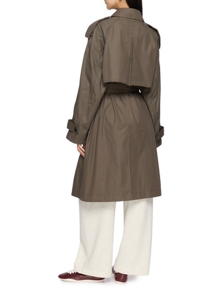 背面 - 点击放大 - MO&CO. - Double Breasted Belted Trench Coat