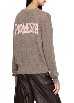 背面 - 点击放大 - MO&CO. - X MAGLIANO Graphic V-Neck Knit Sweater