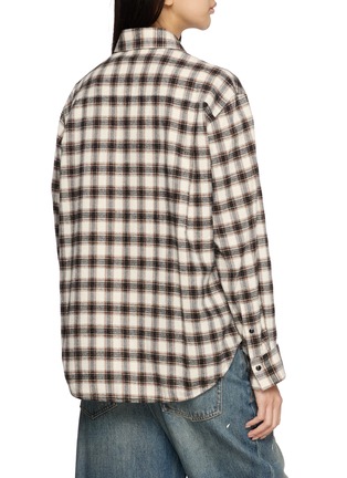 背面 - 点击放大 - MO&CO. - Long Sleeve Chequered Shirt