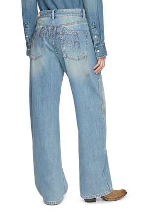 背面 - 点击放大 - MO&CO. - X MAGLIANO Paint Splatter Embellished Denim Jeans