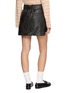 背面 - 点击放大 - MO&CO. - Belted Leather Mini Skirt
