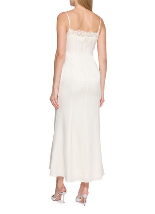 背面 - 点击放大 - NANA JACQUELINE - Jessica's Favourite Lace Cutout Silk Dress