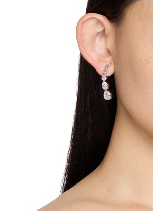正面 -点击放大 - NANA JACQUELINE - Curved Drop Earrings