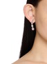 正面 -点击放大 - NANA JACQUELINE - Curved Drop Earrings