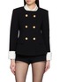首图 - 点击放大 - NANA JACQUELINE - Layered Look Double Breasted Blazer