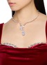 正面 -点击放大 - NANA JACQUELINE - Crystal Waterdrop Y-Necklace