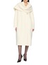 模特儿示范图 - 点击放大 - NANA JACQUELINE - Scarf Detail Long Coat