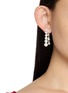 正面 -点击放大 - NANA JACQUELINE - Pearl Crystal Drop Earrings