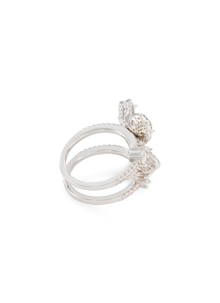 细节 - 点击放大 - NANA JACQUELINE - Double Floral Ring