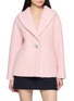 首图 - 点击放大 - NANA JACQUELINE - Crystal Button Shawl Lapel Bouclé Jacket